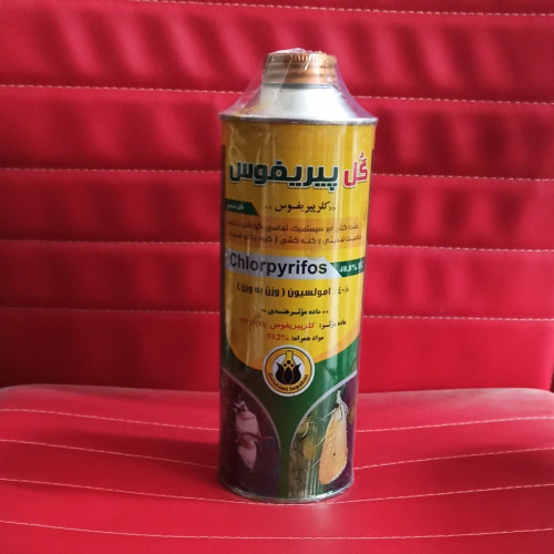 سم حشره کش دورسبان (کلروپیریفوس) یک لیتری فلزی گل شیمی
